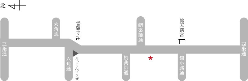 池田屋(ikedaya花工房)アクセスマップ