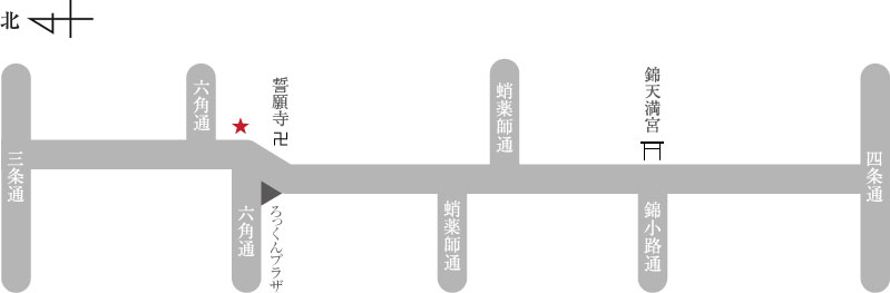 川島明光堂アクセスマップ