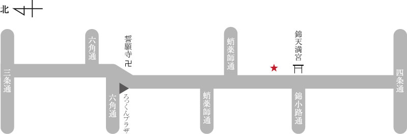 京都吉本ビル パッサージオアクセスマップ
